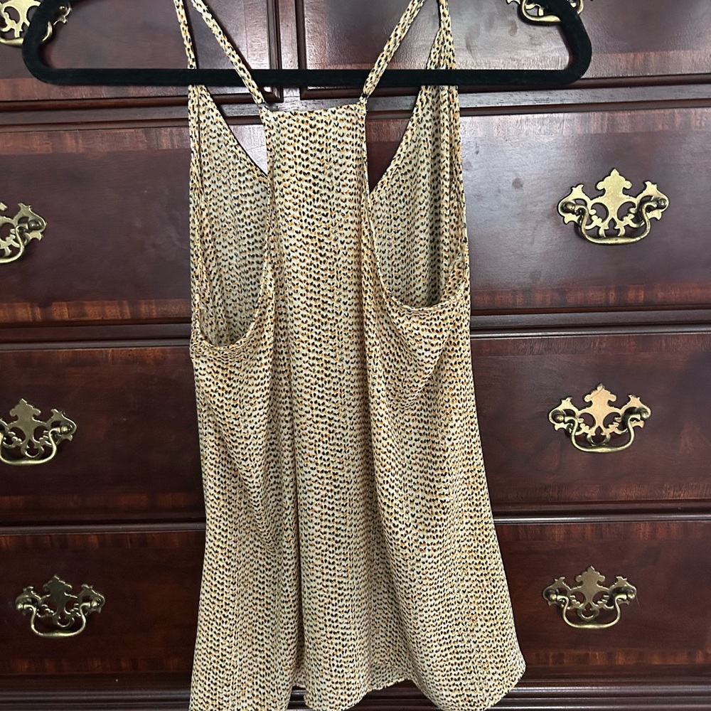 CAbi Beige Patterned Camisole Top - Picture 2 of 5